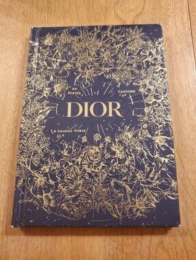 Christian Dior Novelty Notebook Blue Gold Limited Edition Coffee Table Book